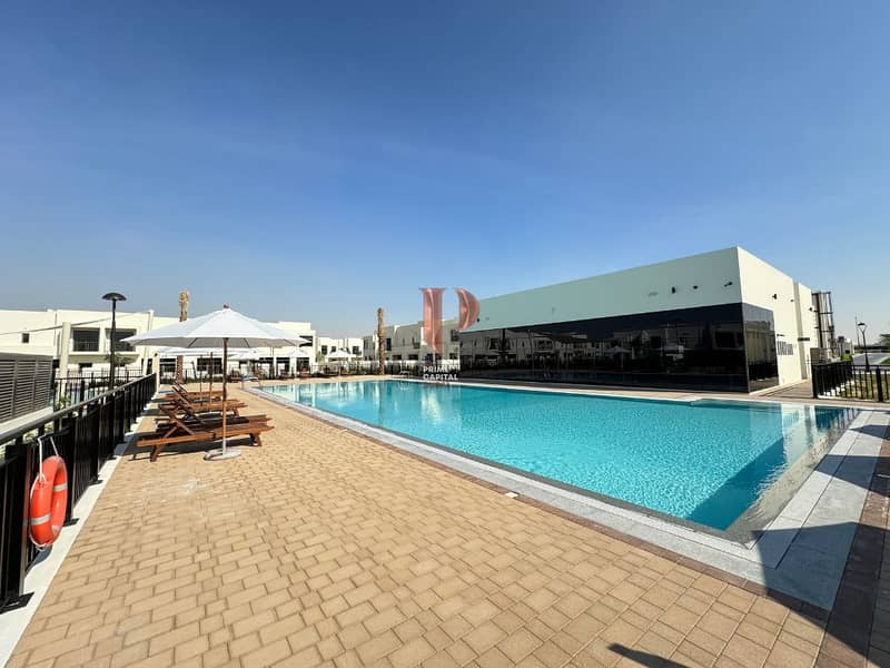 3BR+M TH | Near Pool and Park | Backing Green Belt