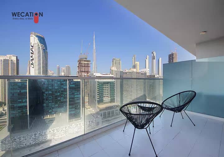 Furnished | All Bills Covered | Burj Khalifa View - Image 11