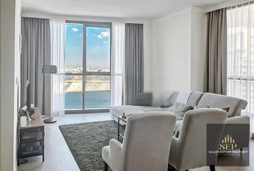 Emaar-Finished 2BR | Fully Furnish | Creek-Facing