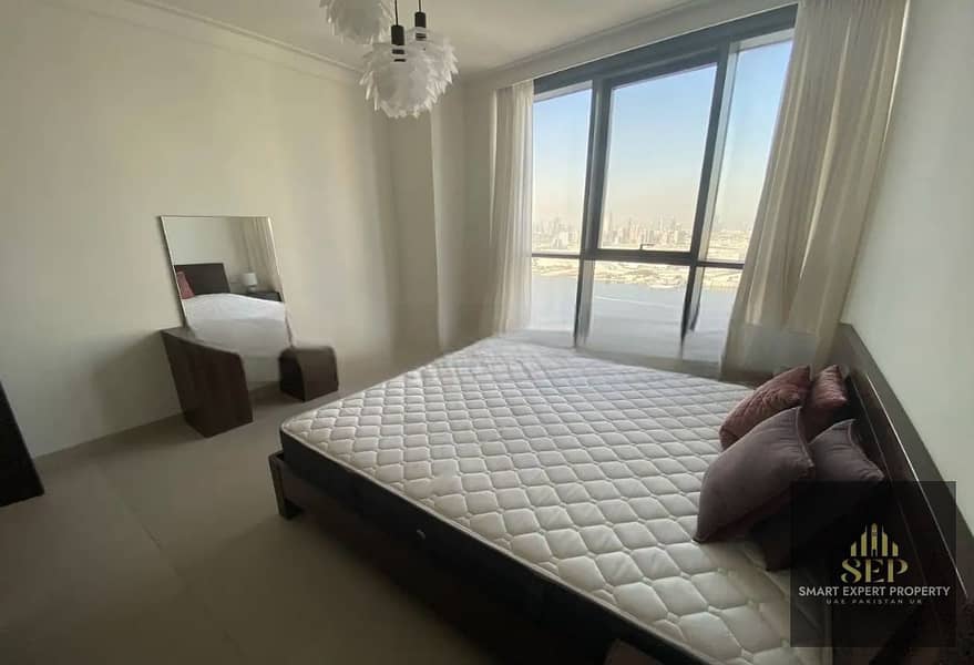 Emaar-Finished 2BR | Fully Furnish | Creek-Facing