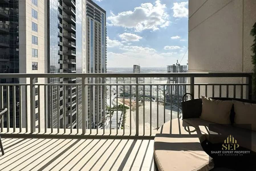 Emaar-Finished 2BR | Fully Furnish | Creek-Facing