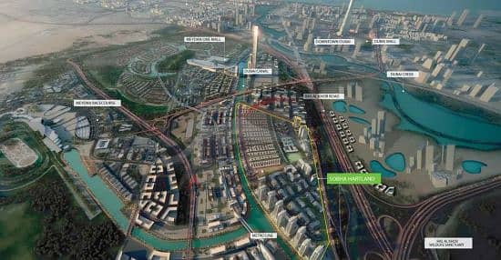 High-Floor 2BR + Study + Maid | Ras Al Khor Sanctuary & Hartland Views - Image 10