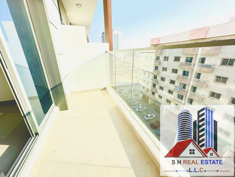 Brand New Very Spacious Studio With Balcony Ready To Move/Gym Pool And Kids play Area !Only 46k