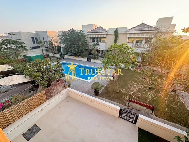 RENOVATED 4BR MAIDS SHARED POOL TENIS COURT COMPOUND VILLAS UMM SUQEIM 2