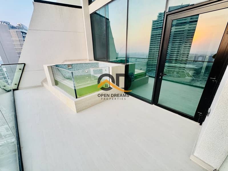 Brand New 1BR + Store | Private Jacuzzi | Upto 4 Cheques | Exclusive Corner Unit| Resort-Style Amenities