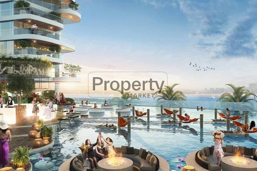 Luxurious 2-BR | High Floor | Balcony | Sea View