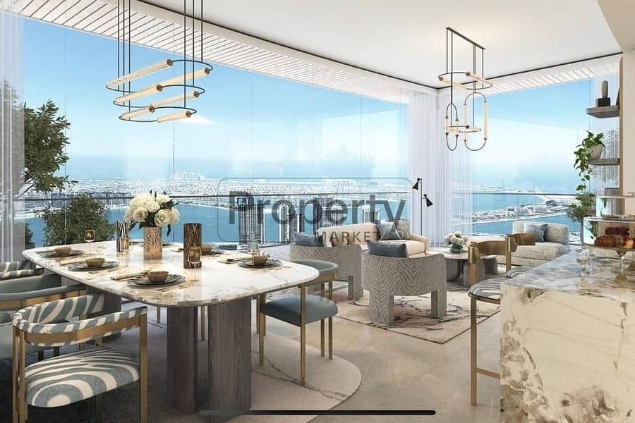 Luxurious 2-BR | High Floor | Balcony | Sea View - Image 9