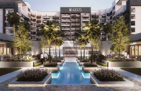 迪拜影城， 迪拜 2 卧室公寓待售 - Beach-Oasis-2-by-Azizi-Developments-Banner. jpg