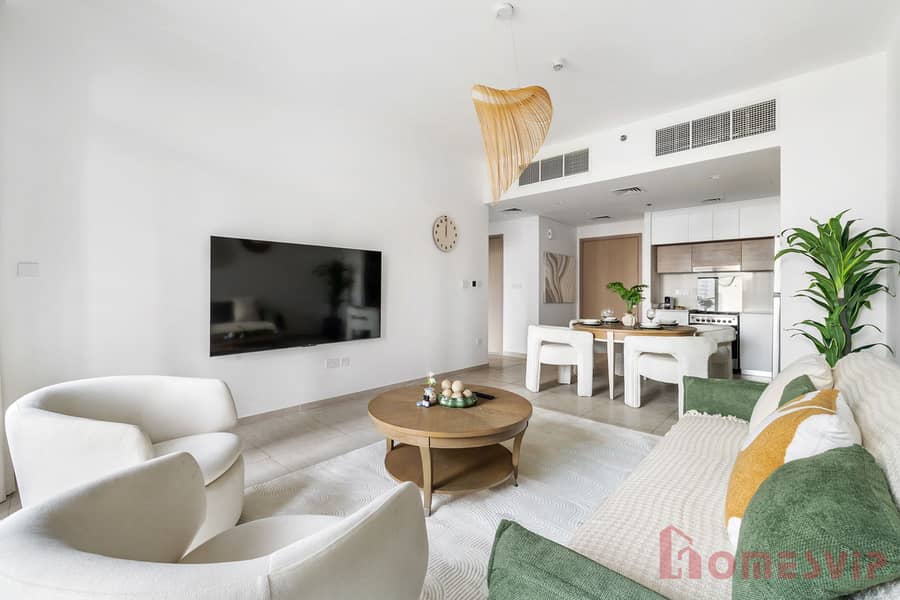 Luxurious 1BR | Modern Apartment | Balcony & Pool - Image 7