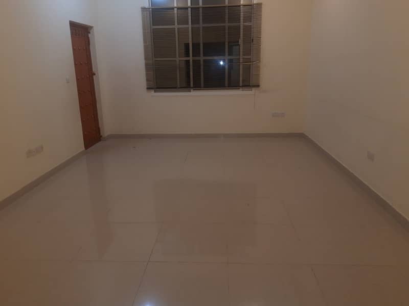 Nice flat (3b/r)(hall) for rent in Shakhbout City good location - very big space- big kitchen -3 big bathrooms -