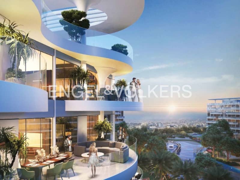 Stunning Waterfront 1BR | High-End Finishing