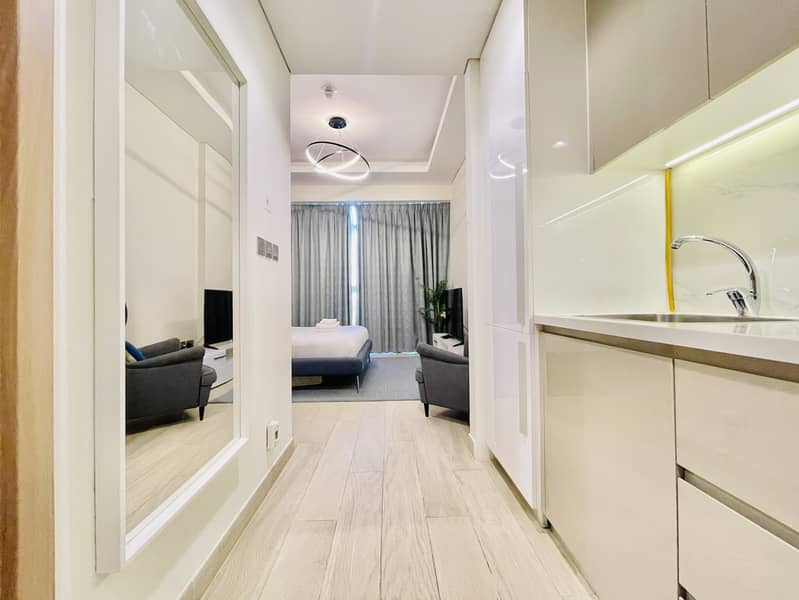 Ultra-Modern Fully Furnished Studio | Luxury Amenities | Prime Location | Farhad Azizi