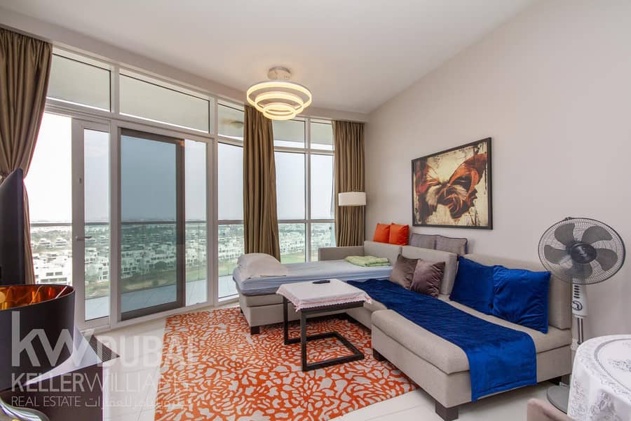 Golf View | Balcony | Furnished | Good ROI