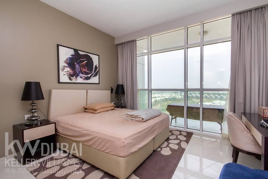 Golf View | Balcony | Furnished | Good ROI