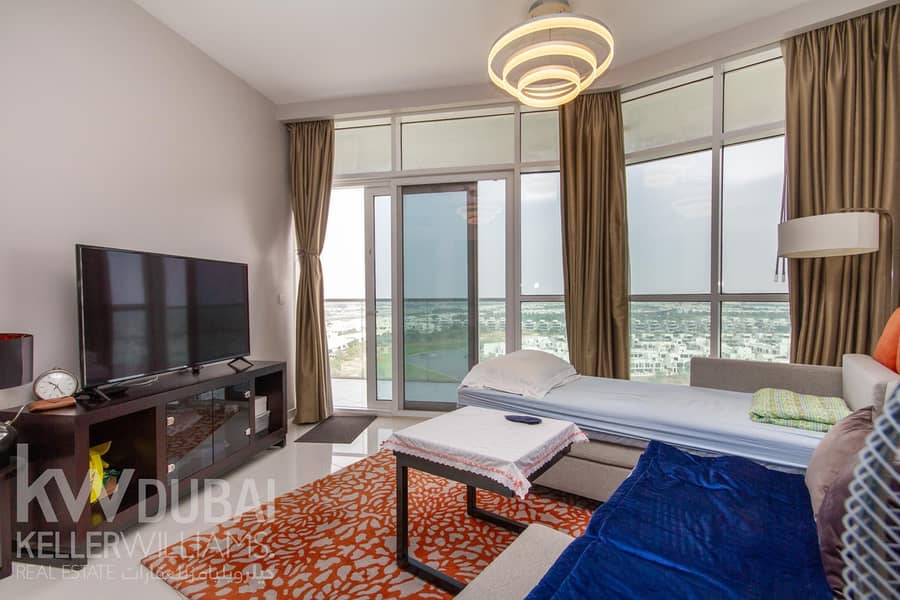 Golf View | Balcony | Furnished | Good ROI