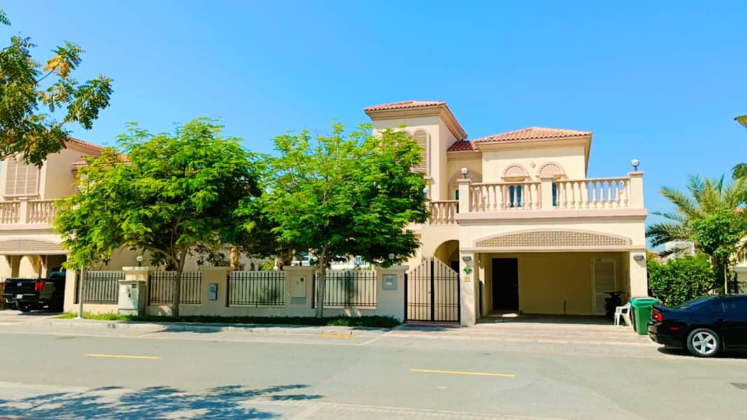 Daily Leasing of Spacious and fully furnished 2-Bedroom Villa with Maid Room, 4 Bathrooms & Huge Garden.