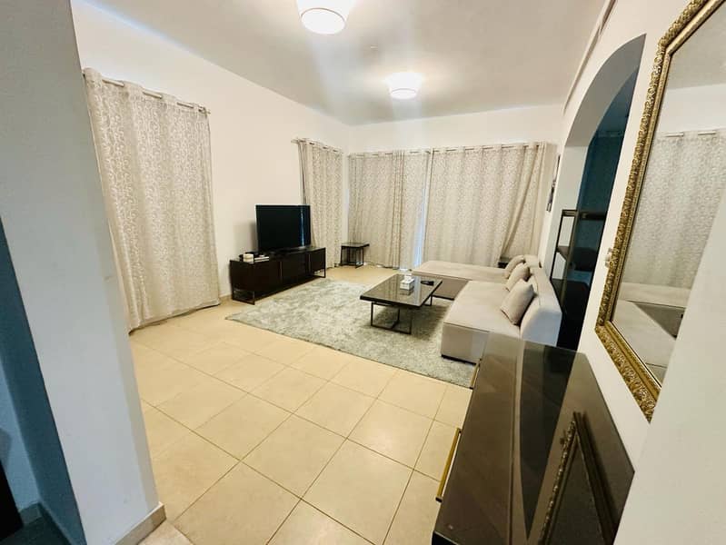 Daily Leasing of Spacious and fully furnished 2-Bedroom Villa with Maid Room, 4 Bathrooms & Huge Garden. - Image 6