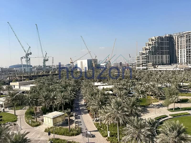 Spacious 3BR+ M\R | Balcony | Full Park View - Image 22