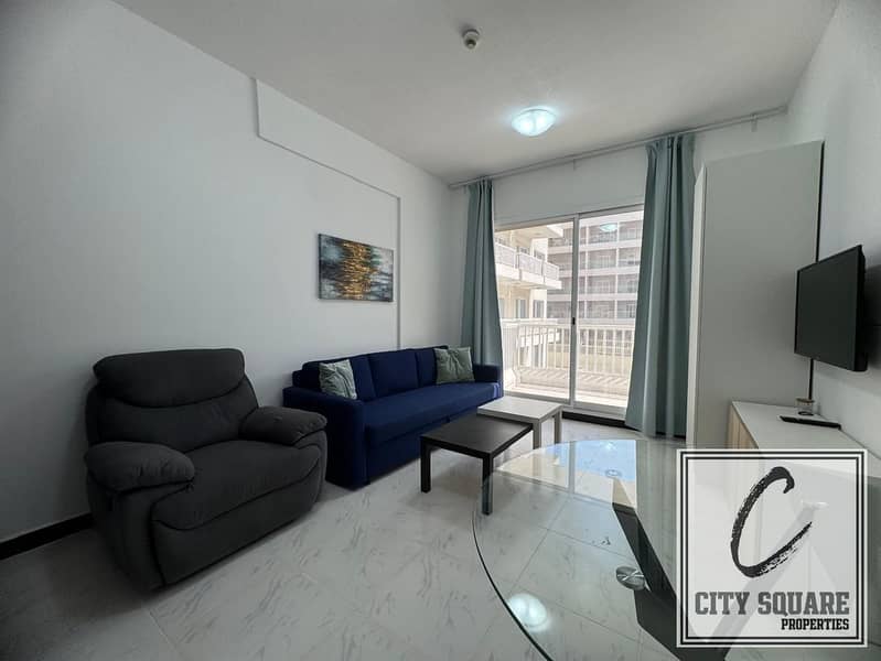 Fully Furnished | Studio | Mid floor with balcony
