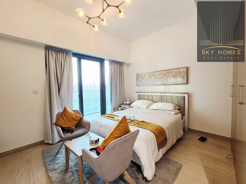 Luxury Fully Furnished Studio Apartment With Burj Khalifa view