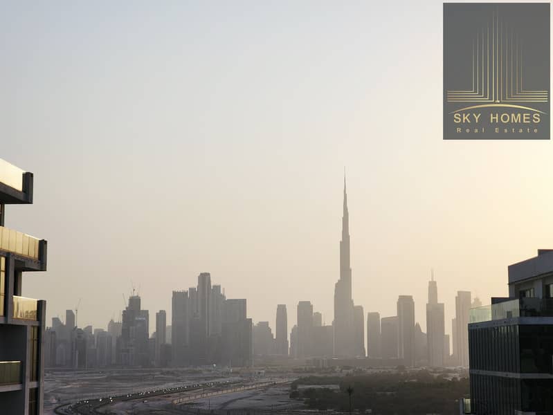 Luxury Fully Furnished Studio Apartment With Burj Khalifa view