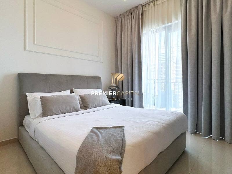 1BR Fully Furnished | Vacant | Near Metro