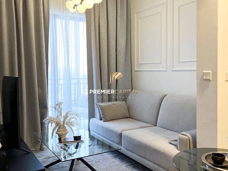 1BR Fully Furnished | Vacant | Near Metro