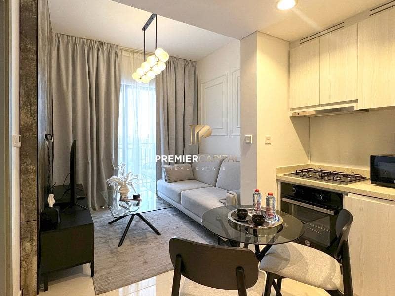 1BR Fully Furnished | Vacant | Near Metro