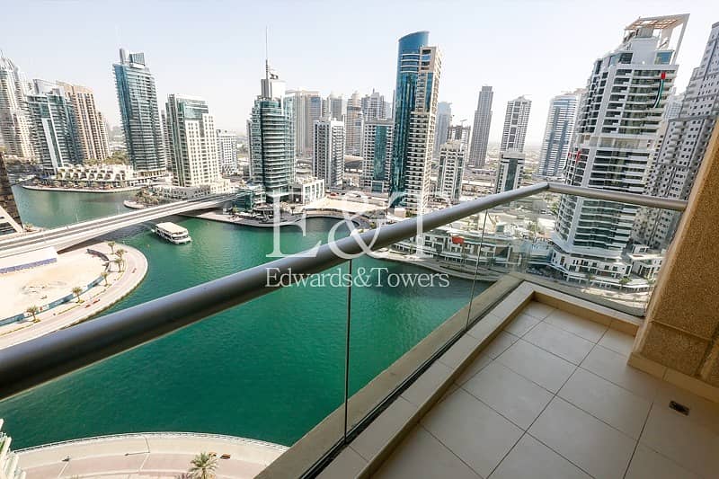 Full Marina View  | High floor  | Vacant