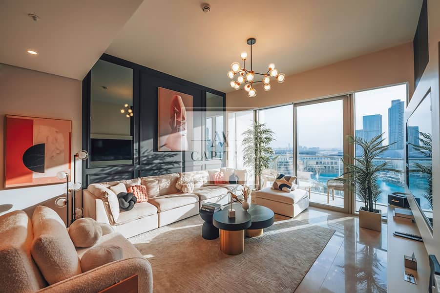 Iconic Luxury Living | Burj and Fountain Views