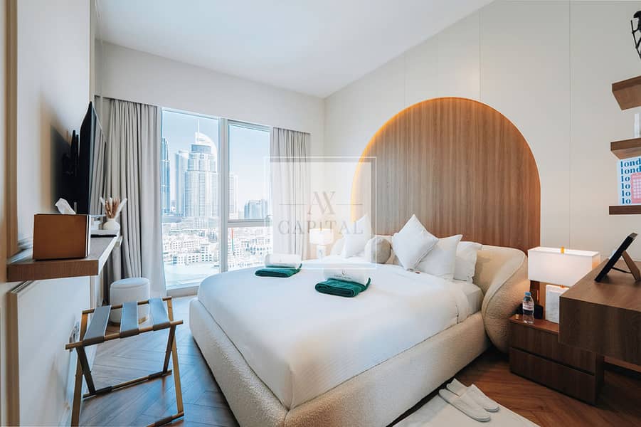 Iconic Luxury Living | Burj and Fountain Views