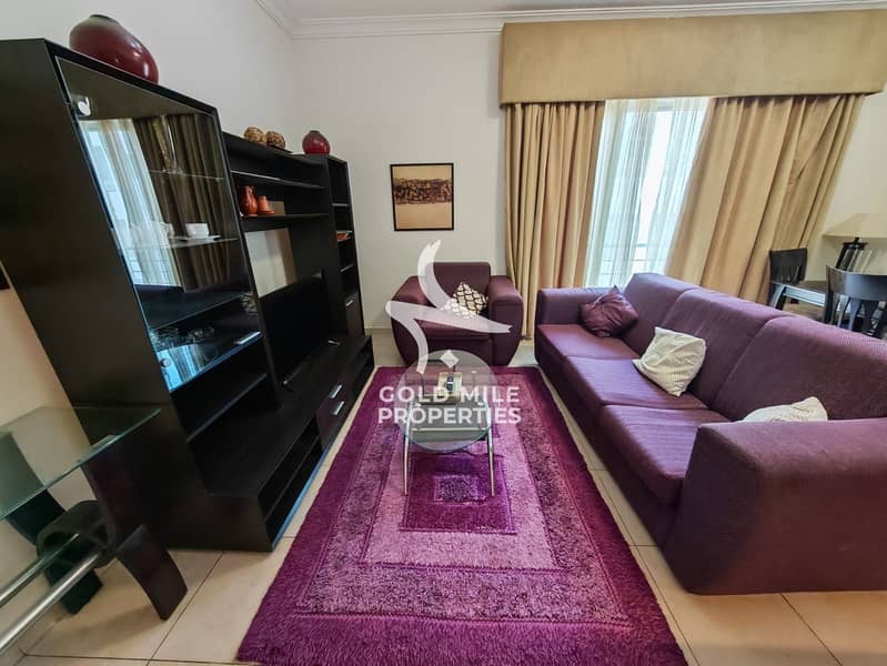 FULLY FURNISHED - ELEGANT 1 BHK - NEAR MALL OF EMIRATES