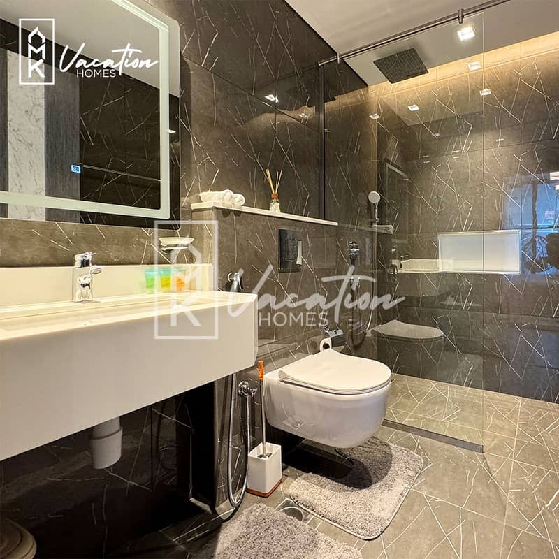 Spacious | Newly Furnished 1-Bedrooms SAMANA PARK VIEWS Bills Included - Image 8