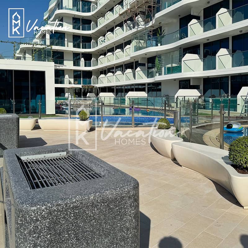 Spacious | Newly Furnished 1-Bedrooms SAMANA PARK VIEWS Bills Included - Image 12