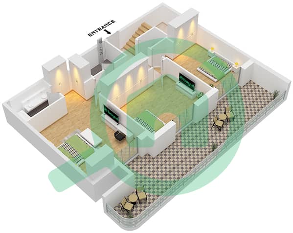 Type 3TH-1 Unit 2 Floor Ground Lower Type 3TH-1 Unit 2 Floor Ground Lower