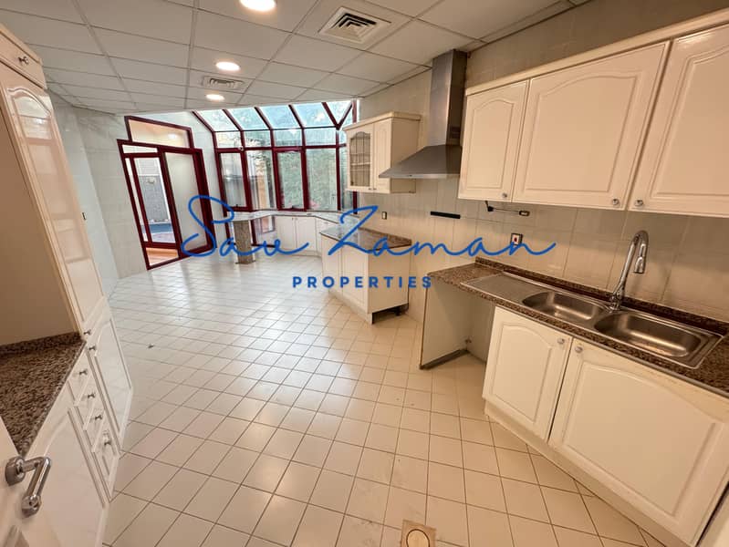 FABULOUS 4BR MAIDS PRIVATE GARDEN & POOL SEMIN INDEPENDENT VILLA AL MANARA