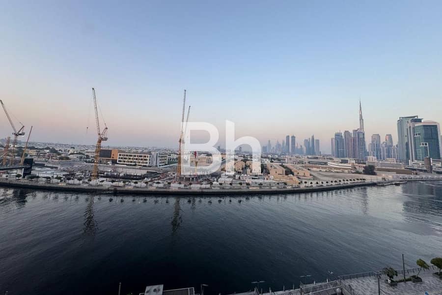 High Floor | Bright | Canal And Burj Khalifa View