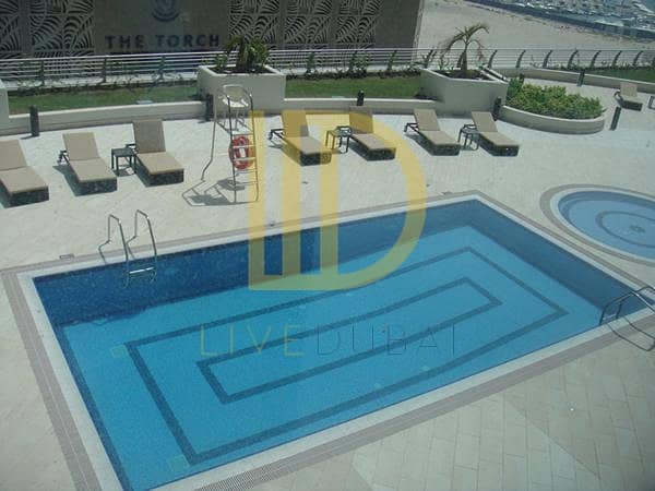 Sea and Dubai Eye View I Furnished I High floor - Image 14