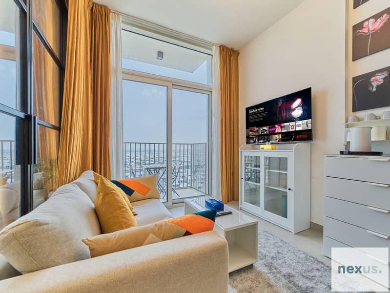 Stylish 1BR in Collective | Near Dubai Hills Mall