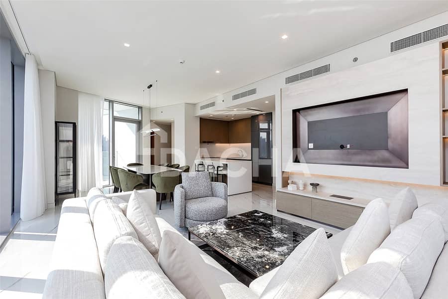 Brand New | Signature Unit | Marina and Palm view