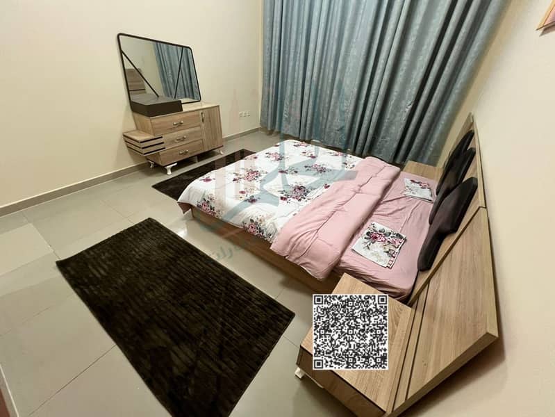 Luxury apartment with 2 bedrooms + living room + maid room in Corniche Tower – stunning sea view