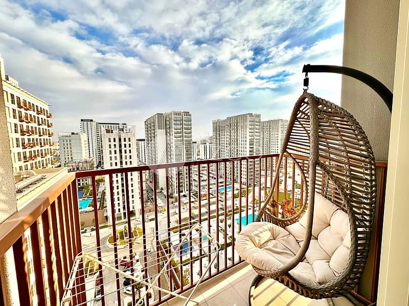 Fully Furnished | Pool View | Chiller Free