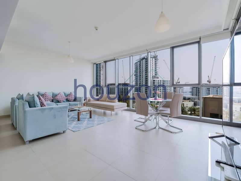 Spacious 2BR | Furnished | Balcony | Sea View