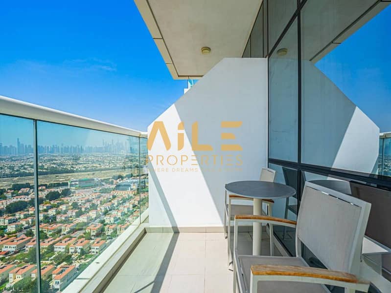 Fully Furnished | High Floor | Community View | ROI