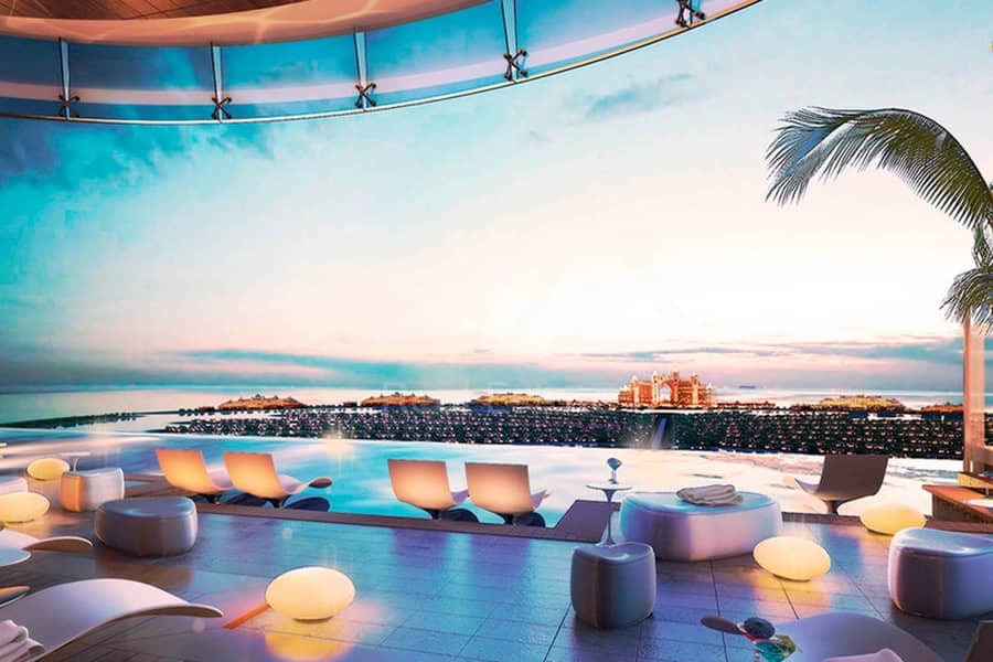 Beachfront Living | Full Dubai Ain & Sea View - Image 10