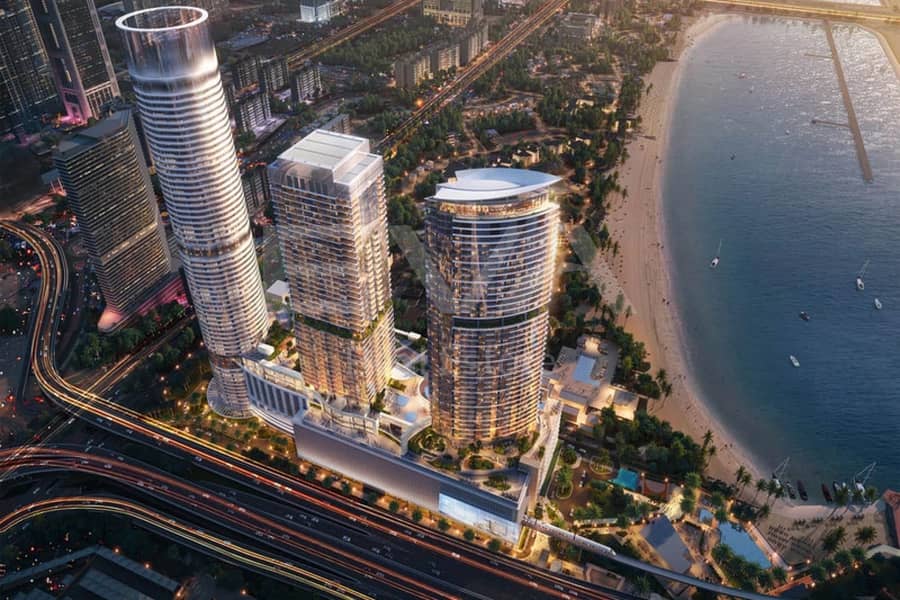 Beachfront Living | Full Dubai Ain & Sea View - Image 12