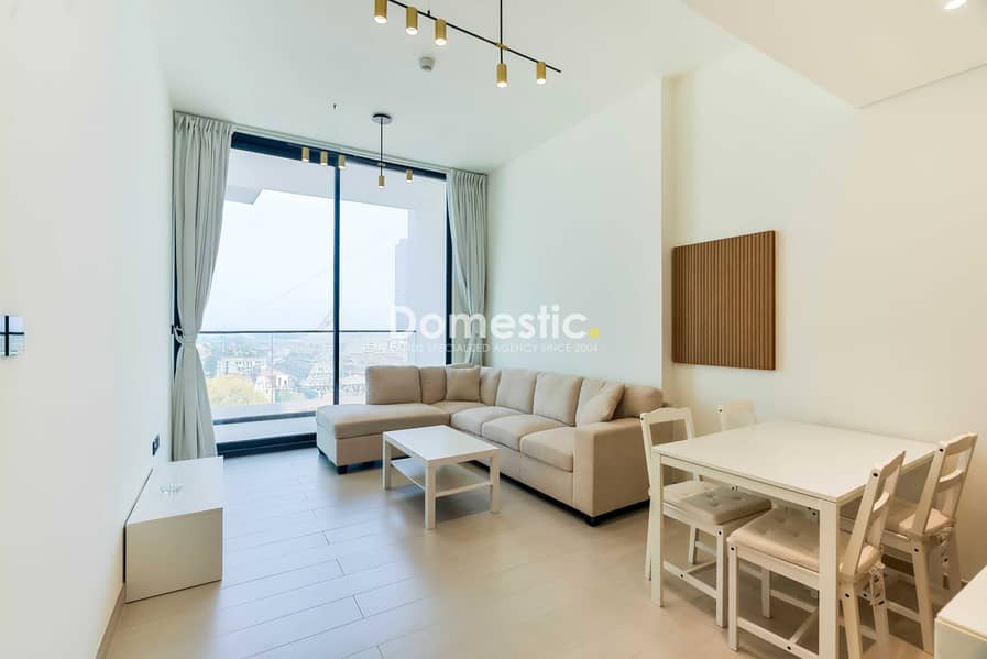 VACANT 1 BED +BALCONY| SMART HOME |FULLY FURNISHED