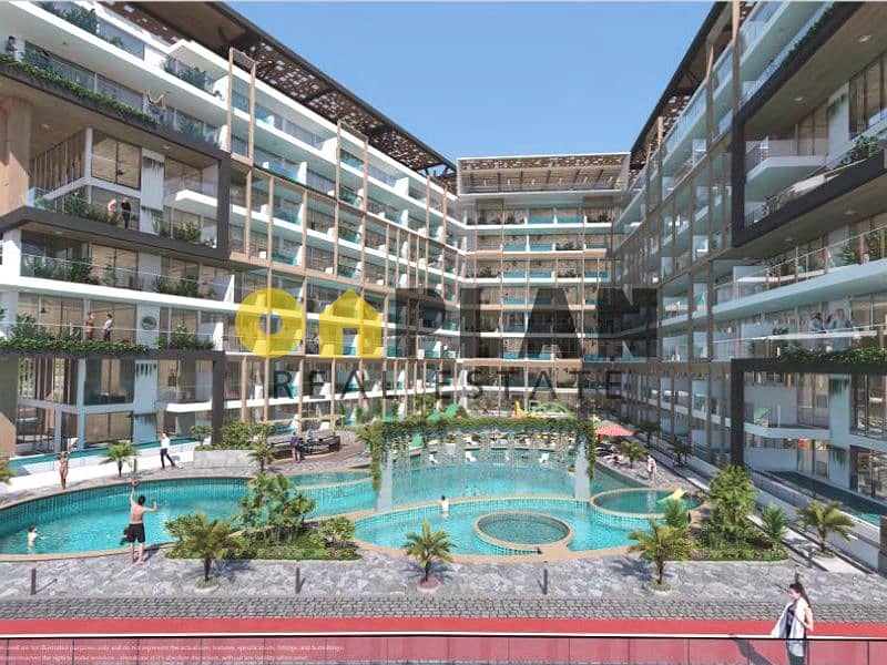 Stylish Studio | Sky Pool | With Kitchen Appliances - Image 15