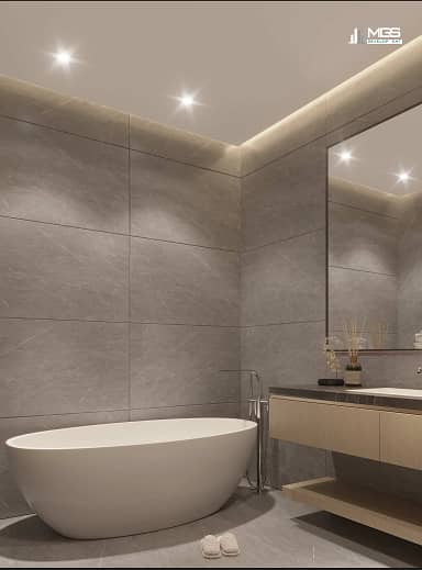 Refined 2 BR Sami-Furnished apartment | Edgewater Phase 1, Dubai Islands - Image 8