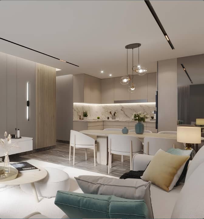 Refined 2 BR Sami-Furnished apartment | Edgewater Phase 1, Dubai Islands - Image 11